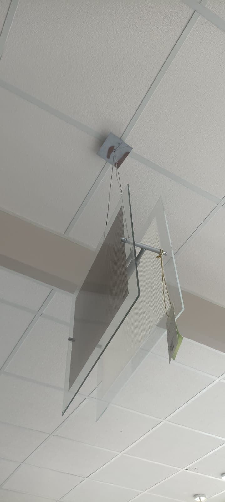 Lámpara colgante cristal - Imagen 1